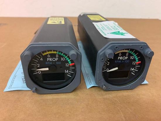 DHC-8 AMETEK PROP RPM INDICATORS (1) 10169N03R00, (1) 10169N02R00 [ALT: 8SC0054]