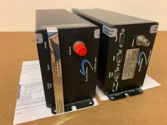 GILCOM BLUE SKY NETWORK D-1000C MODEM UNIT 100240 (REBUILT)