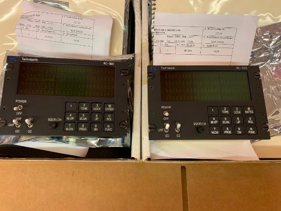 TECHNISONIC RC-500 REMOTE CONTROL HEAD 991097-1 (NEW)
