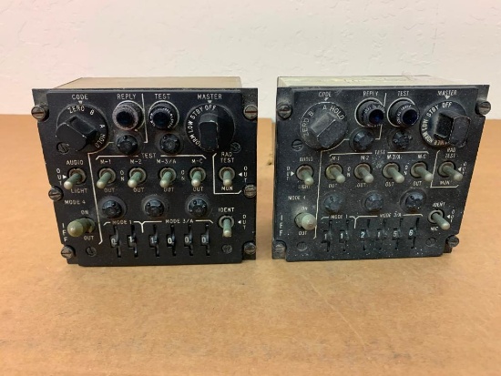 ARC C-6280A(P)/APX TRANSPONDER SET CONTROL (1) 38270, (1) 36500