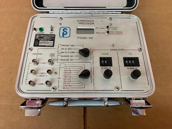 SIMMONDS AC FUEL CAPACITANCE TEST SET PSD60-1AF