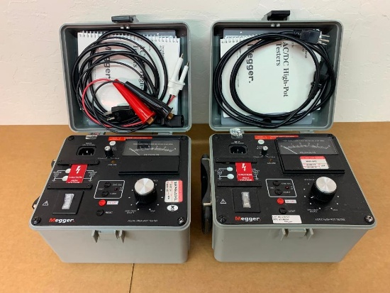 MEGGER AC/DC HIGH POT TESTER 230425