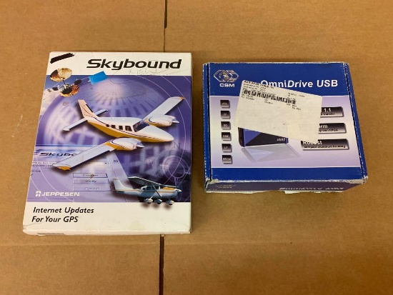 (LOT) OMNIDRIVE & JEPPESEN SKYBOUND DATA LOADERS
