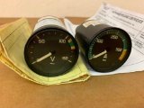 CASA C-212 AMMETER (1) S458.3.287T (REPAIRED), & (1) VOLTMETER S458.2.286T (OVERHAULED)