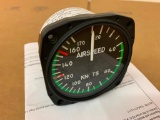 EC-130 UNITED INSTRUMENTS AIRSPEED INDICATOR 8000B.876 [ALT: 704A47113117] (REPAIRED)
