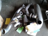 CESSNA TAIL PIPE 9910300-2R (OVERHAULED), RISER 0850600-88 (REPAIRED), C-402 CROSSOVER PIPE, 421C