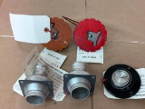 (LOT) FUEL CAPS & AIR VENTS (1) 457-1015-1, (1) 457-1015, (2) 7245, (1) 7370-20