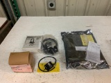 (LOT) NEW KING KTR-993 HF INSTALL KIT, FLIGHTCOM HEADSET (NEW), & GRIMES ANGLE OF ATTACK INDEXER