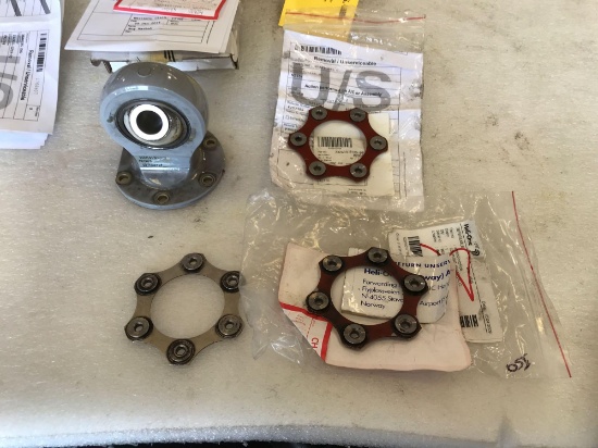 (3) SHAFT COUPLINGS 332A39-0125-00 & BEARING END FITTING 332A31-3209-00 (VARIOUS REMOVAL CONDITIONS)