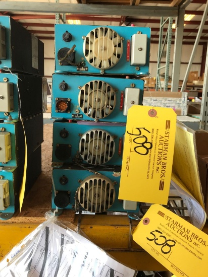 D.C. GENERATOR TRANSFORMER/RECTIFIERS 684-1009-200 (1 REPAIRED BUT DAMAGED & 3 REMOVED VARIOUS