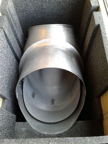 SUPER PUMA/TURBOMECA EXHAUST PIPE 0301530040 (REPAIRED)
