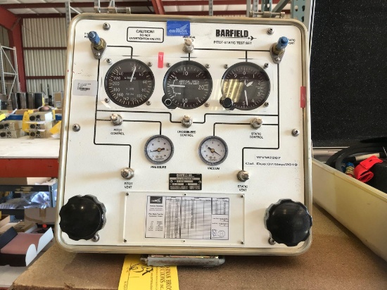 BARFIELD 1811GA625 PITOT STATIC TESTER 101-00185