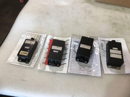 WATER ACTIVATED SWITCH 503-23-2 (REMOVED FROM TEAR DOWN) & (3) CONFIGURATION UNITS 503-40 (AS