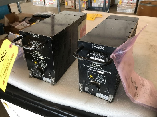 PLESSEY AVIONICS DATA ACQUISITION & PROCESSING UNITS 612-1-49731-301 & -801