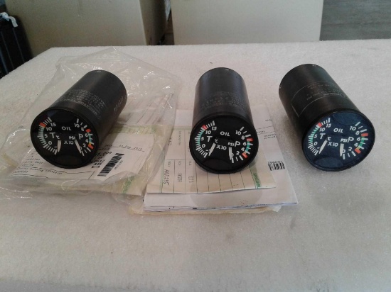 BELL TRANSMISSION PRESS/TEMP INDICATORS 212-070-116-009 (2 REPAIRED & NEEDS REP)