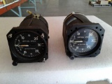 VERTICAL SPEED INDICATORS 48750-01 (1 REMOVED FROM TEAR DOWN & 1 NEEDS REPAIR)