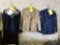 (1) FEMALE AIR FORCE ENLISTED UNIFORM WITH HAT & SHIRT, (1) FEMALE ARMY ENLISTED IUNIFORM WITH TIE,