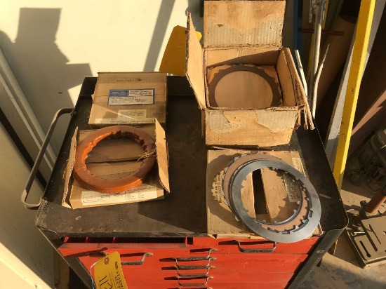 BOX OF N.O.S. STAGGERWING BRAKE DISC'S