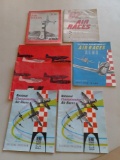 (7) RENO AIR RACE PROGRAMS 1964, 1965, 1966, 1967, & 1968