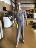 MANNEQUIN WITH GOLD COAST AIR SHOW JUMPOSUIT, (NO SHOES)