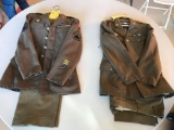 (2) ARMY AIR CORPS ENLISTED DRESS UNIFORMS WITH TROUSERS