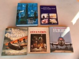 (5) SMITHSONIAN BOOKS ON AVIATION