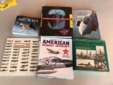 (6) BOOKS ON AVIATION HISTORY & MILITARYT AIRCRAFT