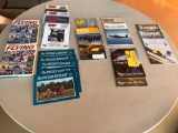 MAGAZINES FROM FLYING, STAGGERWING CLUB NEWS, STEARMAN FLYING WIRE, THE VINTAGE AIRPLANE & OTHERS
