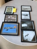 (7) WW II COMBAT & MISC AIRCRAFT PICTURES