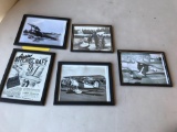 (5) STEARMAN, STAGAGERWING & MISC OLD AIRCRAFT PICTURES