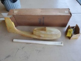 SEA BEE MODEL AIRPLANE KIT (MAY NOT BE COMPLETE)