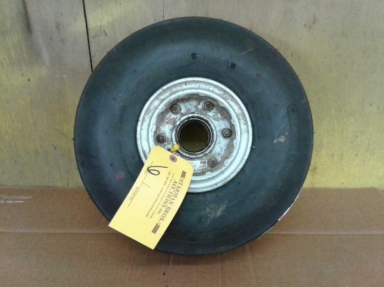 AIR TRACTOR 602/802 TAIL WHEEL/TIRE ASSY