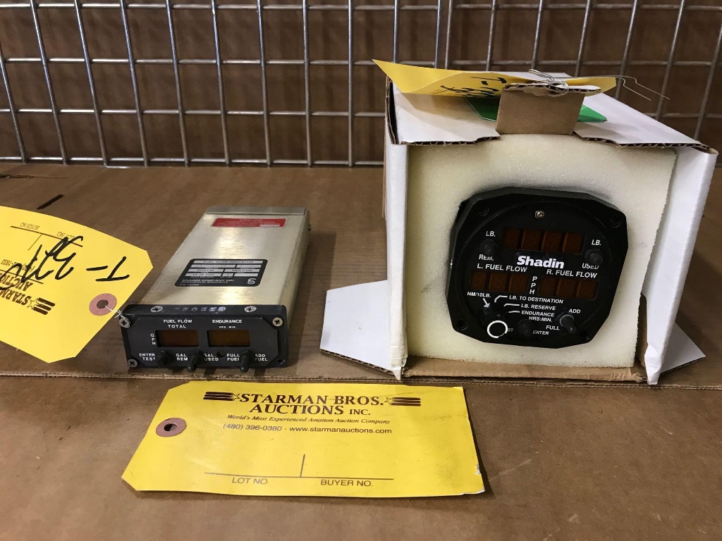 Shadin Fuel Flow Indicator 910536p 9120821f No Tags Vehicles Marine Aviation Air Aircraft Parts Accessories Online Auctions Proxibid