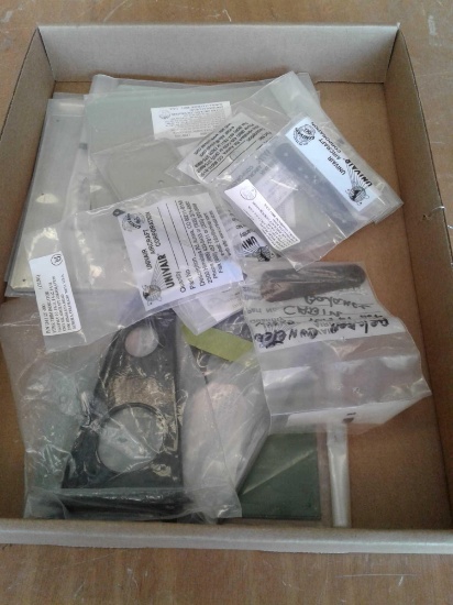 NEW UNIVAIR COVERS U60571-001, -000, U60742-001, PULLEY U41171-000, MOUNT U71163-000, RUDDER SPRINGS