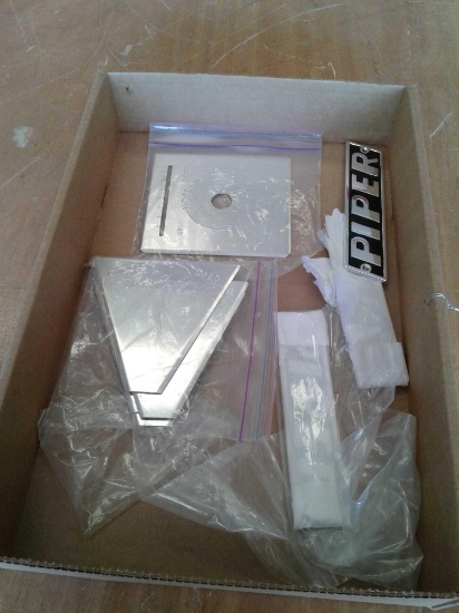NEW PIPER EMBLEMS, THROTTLE & TRIM PANELS