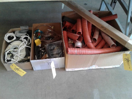 BOXES OF SCAT HOSE, TUBING & SPIRAL WRAP