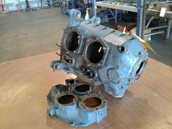 CONTINENTAL A-75 CRANKCASE WITH ACCY CASE