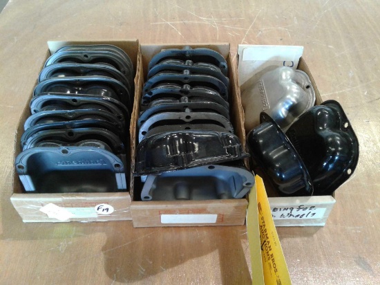 BOXES OF MAGNESIUM & STEEL ROCKER BOX COVERS