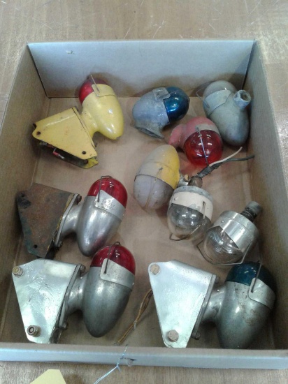 ANTIQUE NAV & TAIL LIGHTS