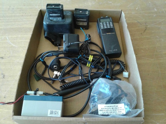 ICOM IC-822 PORTABLE COM & INVENTORY