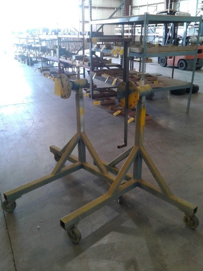 SET OF ROTISSERIE STANDS