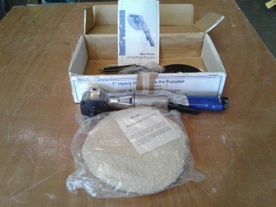 BLUE POINT 7" HEAVY DUTY PNEUMATIC POLISHER