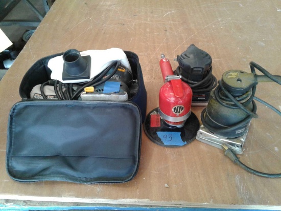 PNEUMATIC & ELECTRIC SANDERS