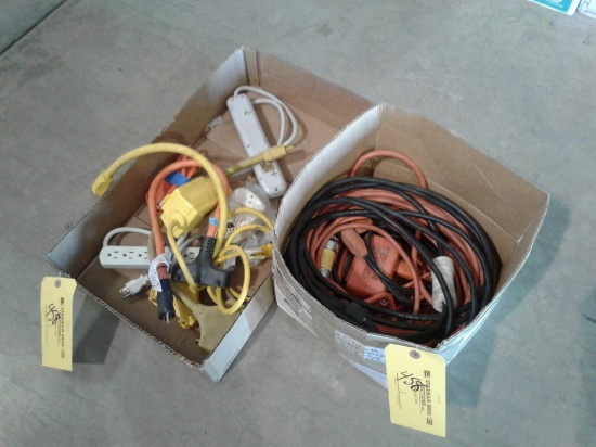 BOXES OF EXTENSION CORDS