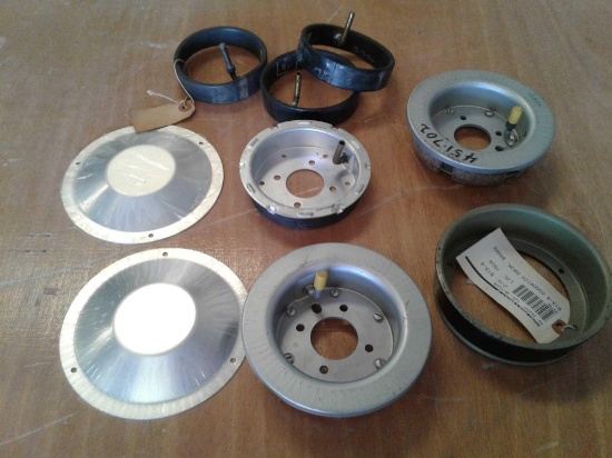 NEW CUB BRAKE HOUSING, EXPANDER BRAKES & WHEEL COVERS