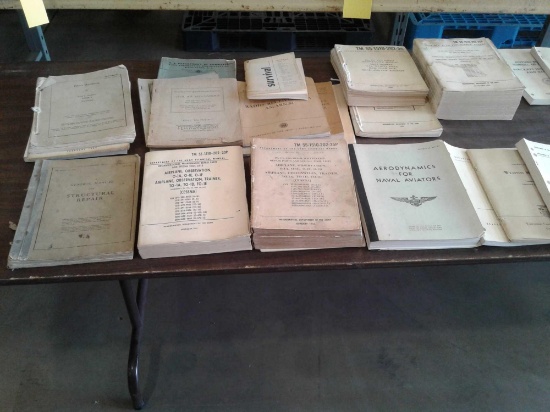 (LOT) MILITARY MANUALS
