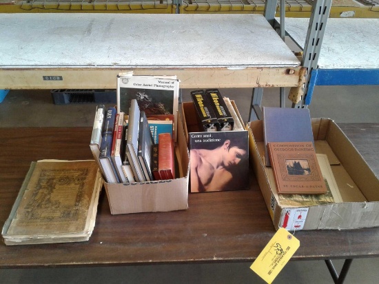 (LOT) PHOTOGRAPHY & ART BOOKS