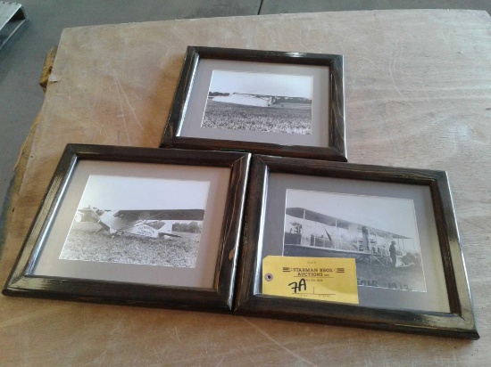 "VIEWS OF THE PAST" FRAMED PHOTOS 15"X13"