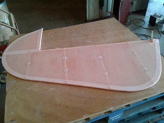 CUB RUDDER WITH NEW COVER