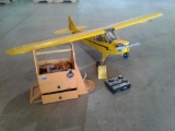 PIPER CUB RC PLANE, CONTROLLER & INV. 74